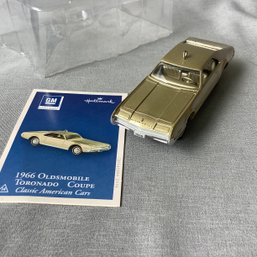 1966 GM Oldsmobile Toronado Coupe Hallmark Keepsake Ornament