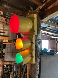 Authentic Vintage Working Traffic Light