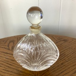 Vintage Perfume Bottle With Glass Ball Stopper