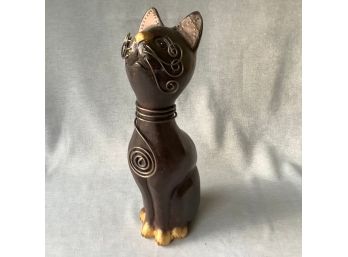 Art Nouveau Cat Figurine