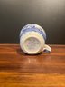 Vintage Spode Blue Room Collection Georgian Series 'Girl At Well' Teacups
