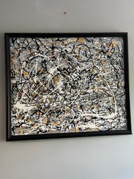 Jackson Pollock (American, 1912-1956) - Action Painting - Drip Period - Abstract Expression