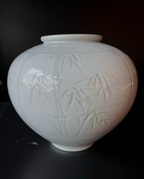 Vintage White Jar