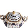 Rococo Elegance Unveiled: Hand-Painted Porcelain Jar