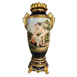Society Scenes: Porcelain Vase With Gold Accents