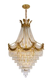 Opulent Napolon I French Empire Style Chandelier