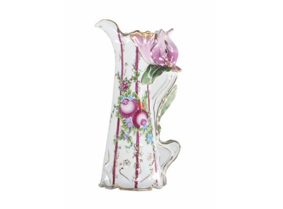 Hand Painted Porcelain Pitcher