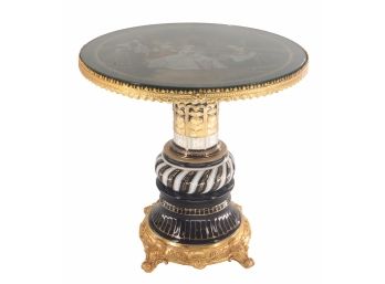 Porcelain And Bronze Table