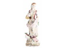 Lady In Nature Porcelain Figurine