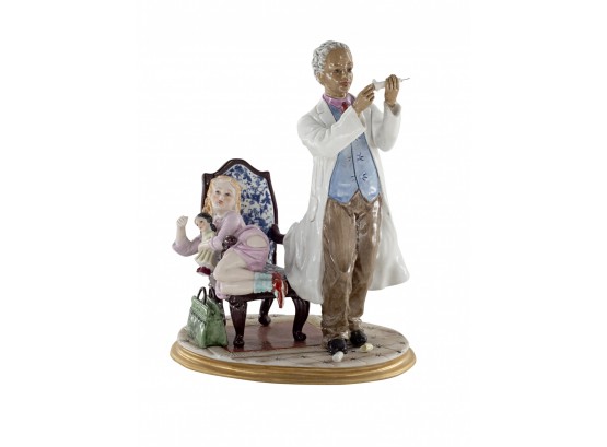 At The Doctor Porcelain Figurine