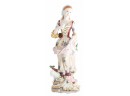 Lady In Nature Porcelain Figurine