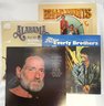 Lot Of 4 LPs - Willie Nelson, Banjo Bandits, Alabama, Etc