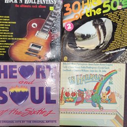 Compilation LP's Lot - Rock N Roll Fantasy, Heart & Soul