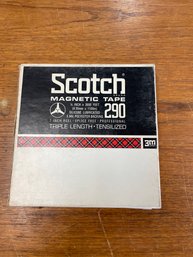 Scotch 290 Reel To Reel Tapes - Lot Of 2