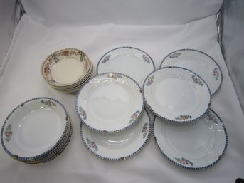 Noritake Sheridan And Other Japanese Plates