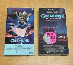 Gremlins 1 & 2 - VHS Tapes