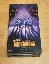The Temptations - Pat 1 & 2 (in Shrink) VHS Tapes