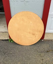 Round Wood Table Top