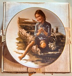 Sampan Girl Plate Hallmark Plate
