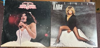 Donna Summer And Tina Turner Vinyl Records