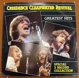 3 LP Collection Of Creedence Clearwater Revival's Greatest Hits