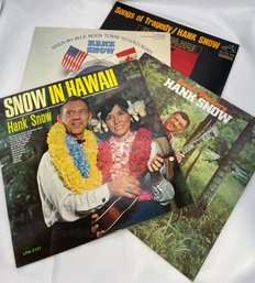 Hank Snow LP Lot