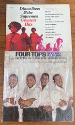 2 LP Lot - Diana Ross & The Four Tops
