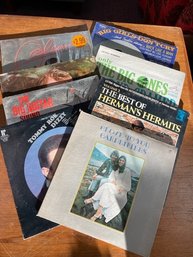 8 LP Lot - The Carpenters, The Best Of Herman's Hermits, Etc