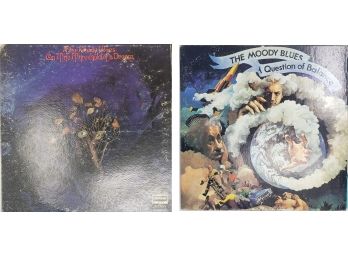 Moody Blues On The Threshold Of A Dream & Question Of Balance Records