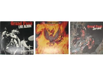 Grand Funk Records - Lot Of 3 Albums
