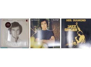 Neil Diamond Records - Heartlight, Jazz Singer & You Don't Bring Me Flowers