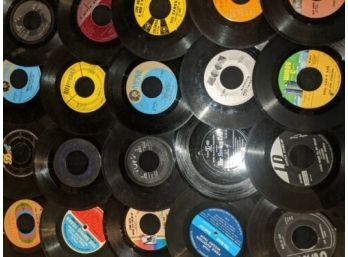 Lot Of 10 Random 45's From The 1980's