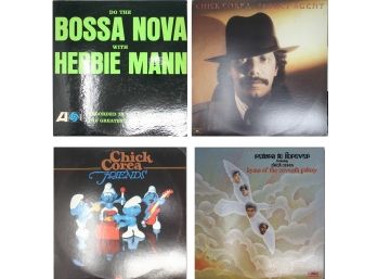 Assorted Jazz Albums - Chick Corea & Herbie Mann Records