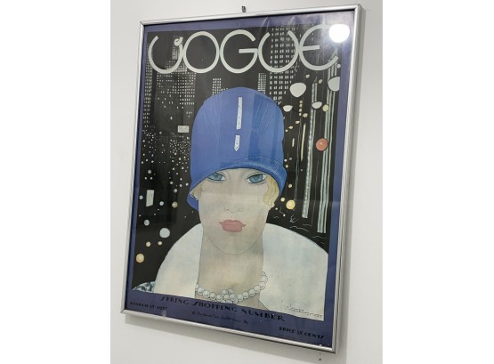 Framed Vogue Poster