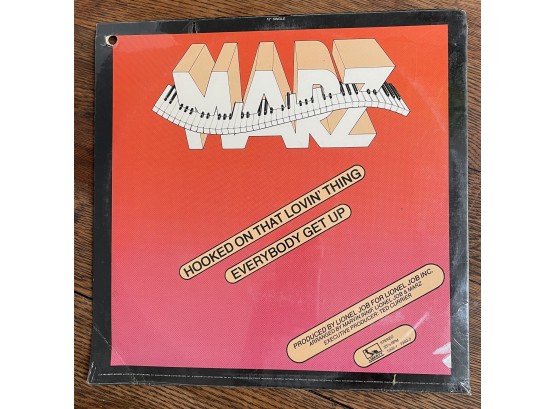 Sealed Vinyl Record Marz - Hooked On That Lovin' Thing Everybody Get Up