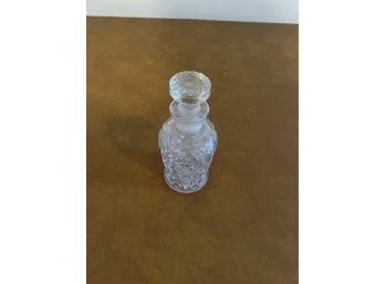 Cut Glass Bottle