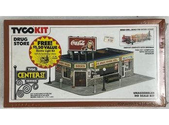 New In Box - Tyco Kit Doug's Drug Store - Coca-Cola - HO Scale