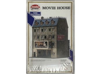 Model Power - Movie House No.421 - New In Box - HO Scale - Coca-Cola (Hand Weathered)