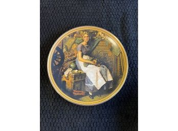 Knowles Norman Rockwell Rediscovered Women Series Plate - Limited Edition