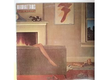 Manhattans - 'After Midnight' Vinyl Record Columbia  JC 36411 Soul Funk