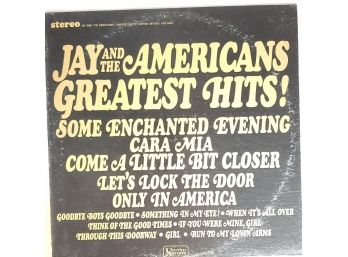 Jay And The Americans Greatest Hits - Vinyl Record - United Artists UAS 6453