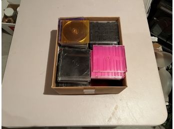 Box Of Empty Jewel Cases
