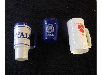 Yale And Berkeley Plastic Cups