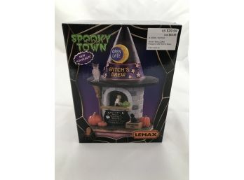 Lemax Spooky Town - Witches Brew Coffee