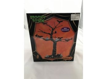 Lemax - Spooky Town - Raven & Skull Tree