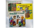 3 Children's Records Lot - Frosty, Strawberry Shortcake, Wizard Of OZ