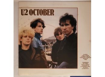 U2 - October,  Island Records, LP