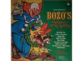 Larry Harmon  Bozo's Christmas Sing Along - Peter Pan Records, LP