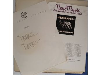 Stair Steps - 2nd Resurrection, (Dark Horse Records, Rare 12' Test Pressing