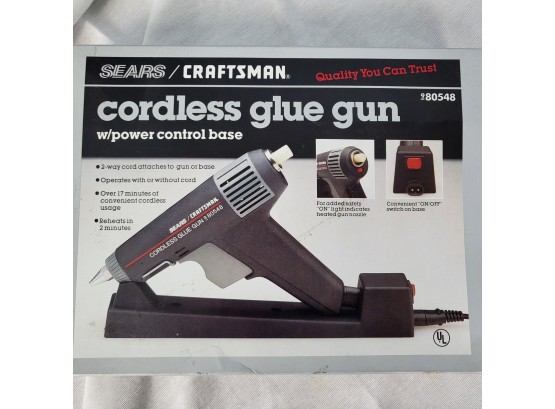 Sears Craftsman Cordless Glue Gun